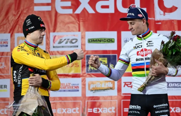 4 oportunidades para ver a Van der Poel vs Van Aert nesta temporada de CX