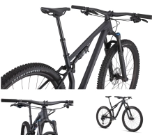 The Epic 8 EVO comes in aluminum with the Chisel Comp EVO model