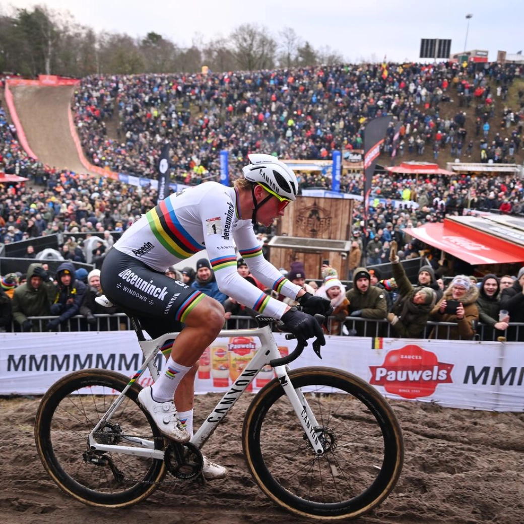 Van der Poel makes his debut today in the CX Zonhoven World Cup