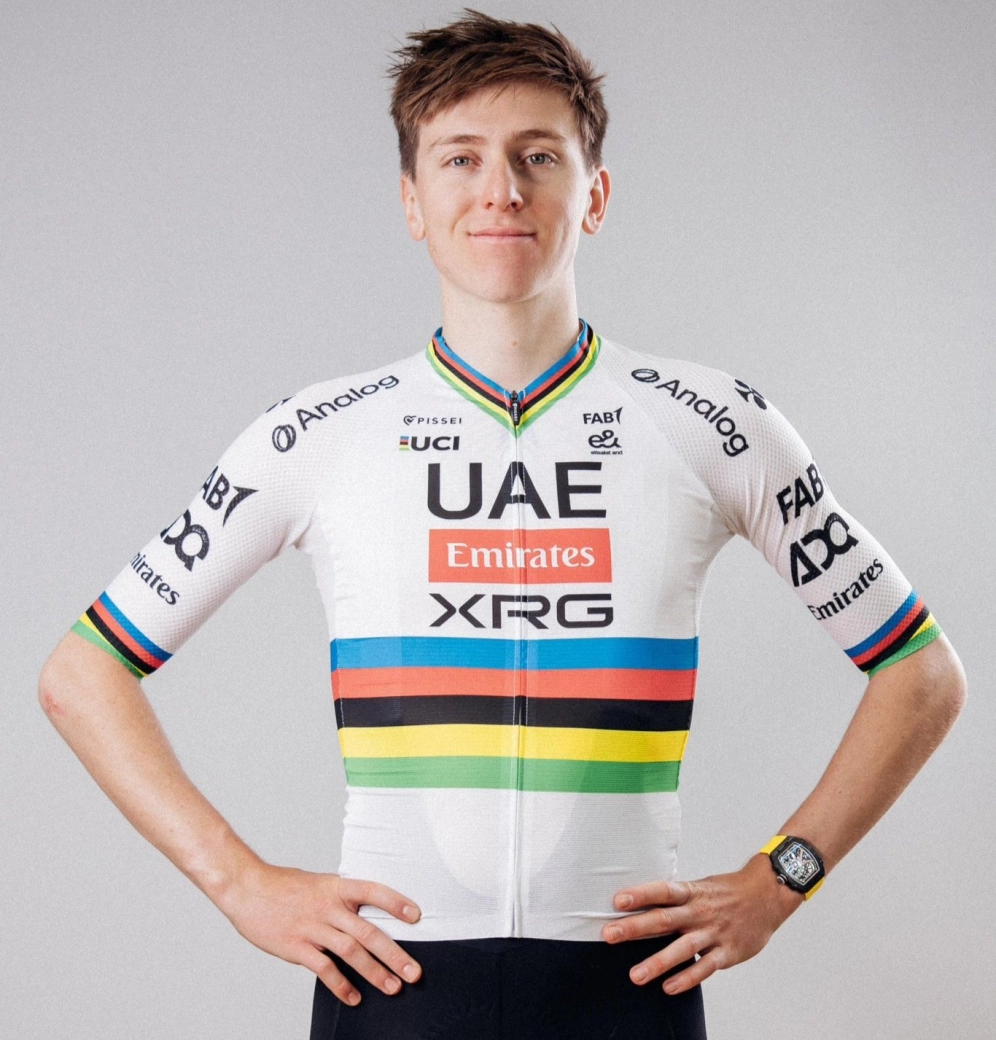 The striking new sponsor of Pogacar's UAE team