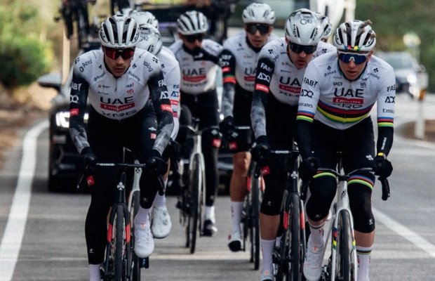 O novo patrocinador chamativo da UAE de Pogacar