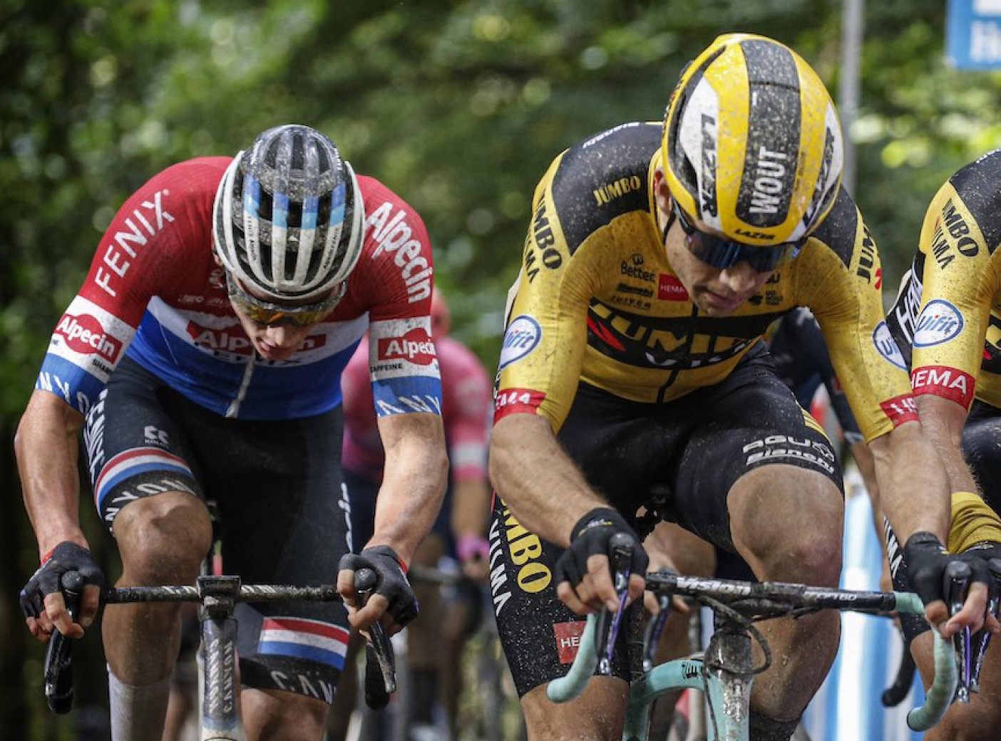 Van der Poel Vs Van Aert en el Tour de Flandes