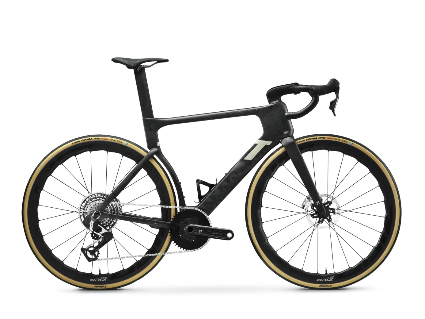 3T is once again betting on the single chainring on the road with the new SRAM Red AXS XPLR