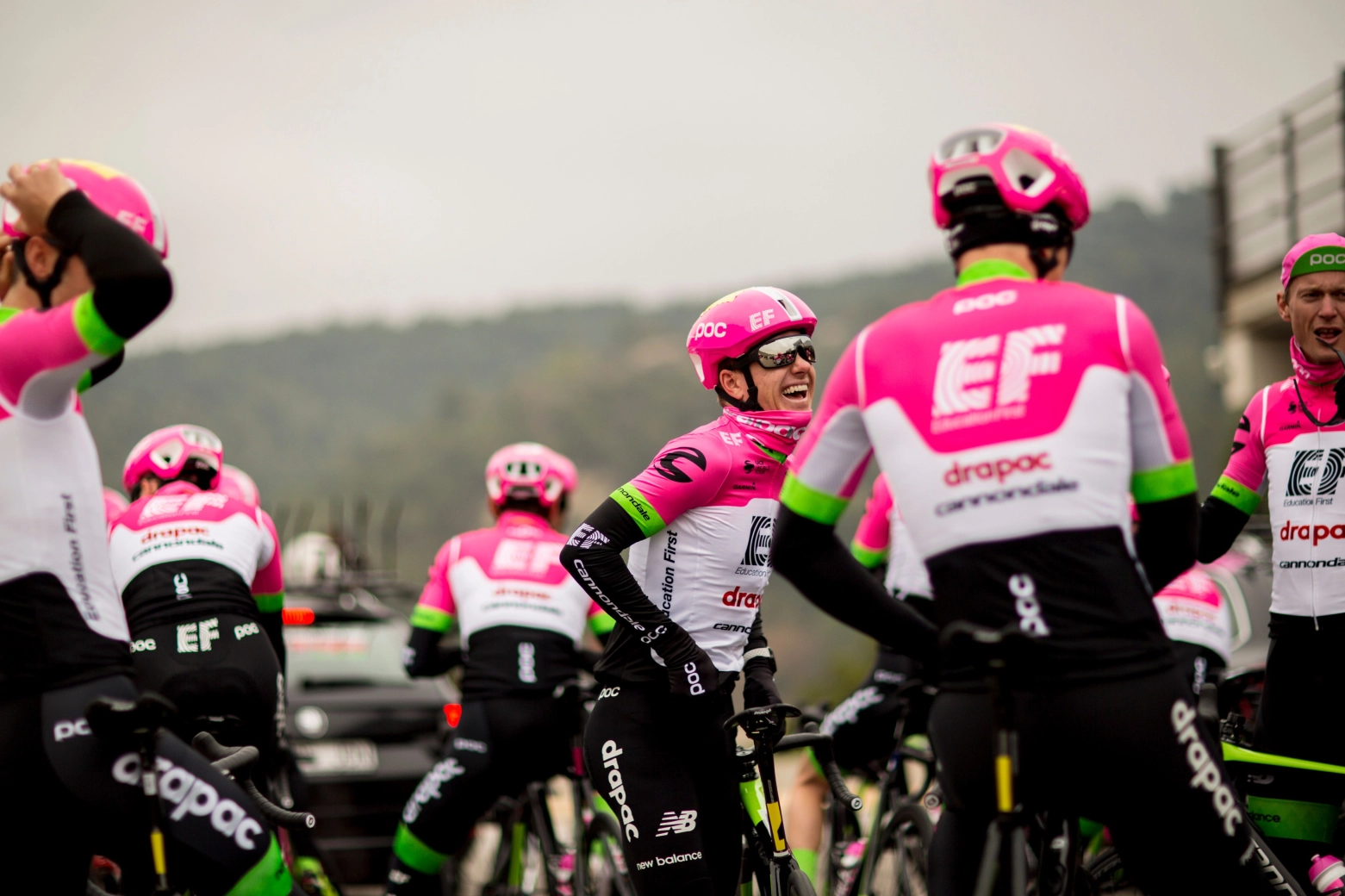 The economic gap divides the peloton