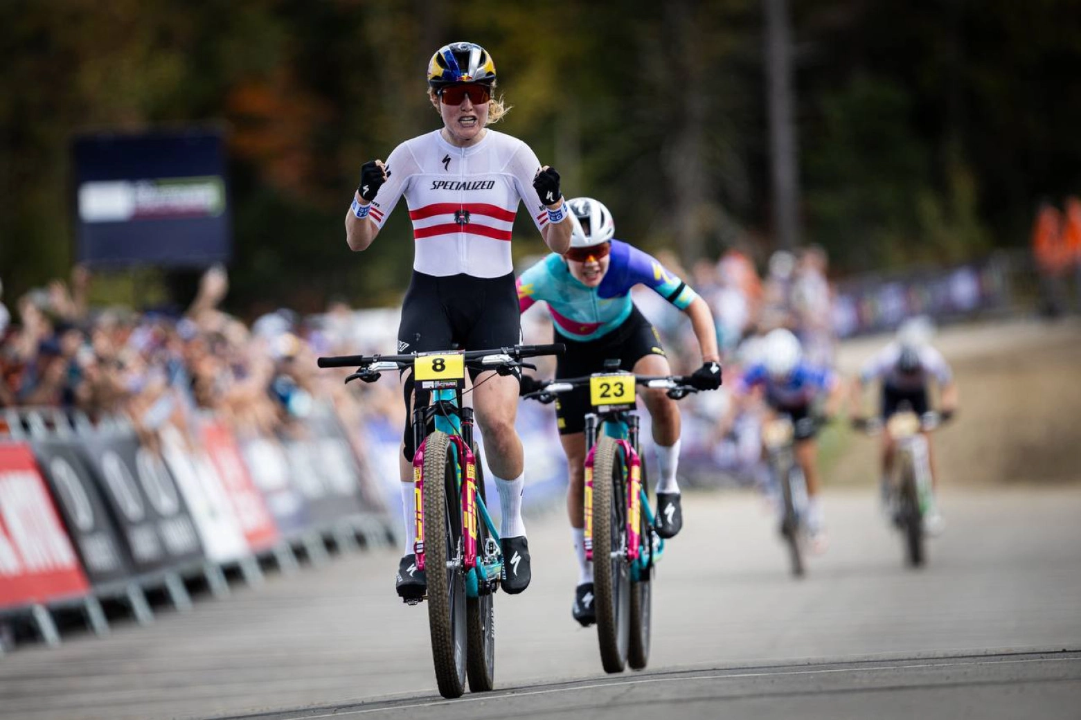 Dramatic finals, epic comebacks, records, and retirements: we review the best moments of the XCO World Cup 2024