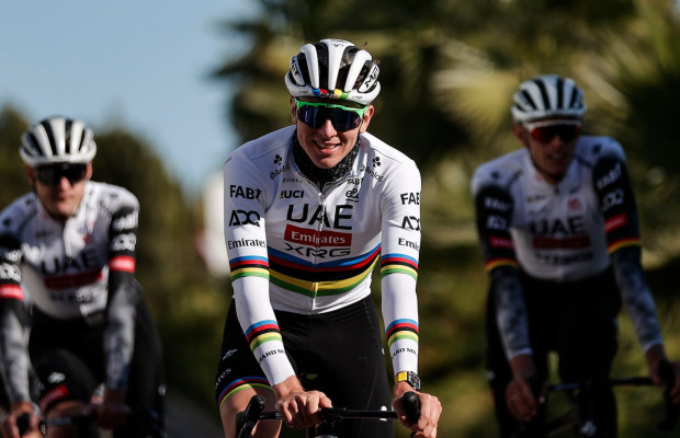Qué sesiones de entrenamiento hace Pogacar y el resto del UAE en esta época