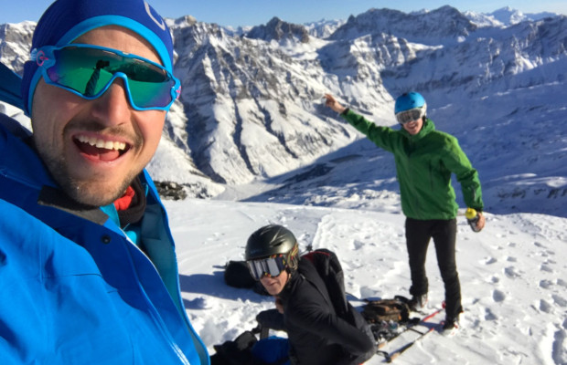 Benefits of mountain skiing for cyclists
