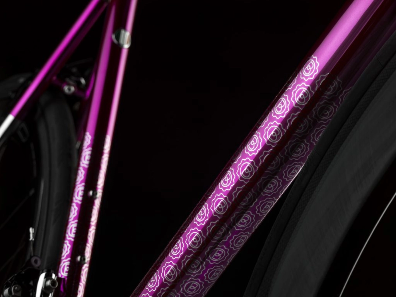 Steel and rim brakes for this new and exclusive Officina Battaglin 1984