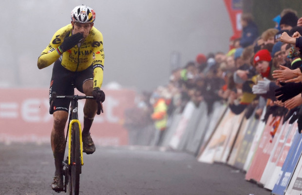 Wout van Aert returns today at the Superprestige in Gullegem
