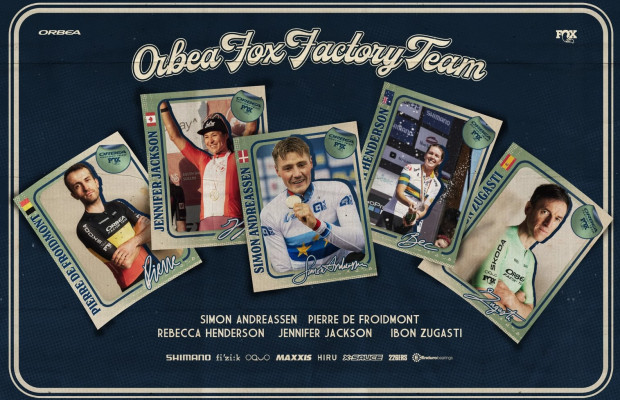 A Orbea FOX Factory Racing entra em uma nova dimensão com Simon Andreassen e Bec Henderson como líderes da nova equipe
