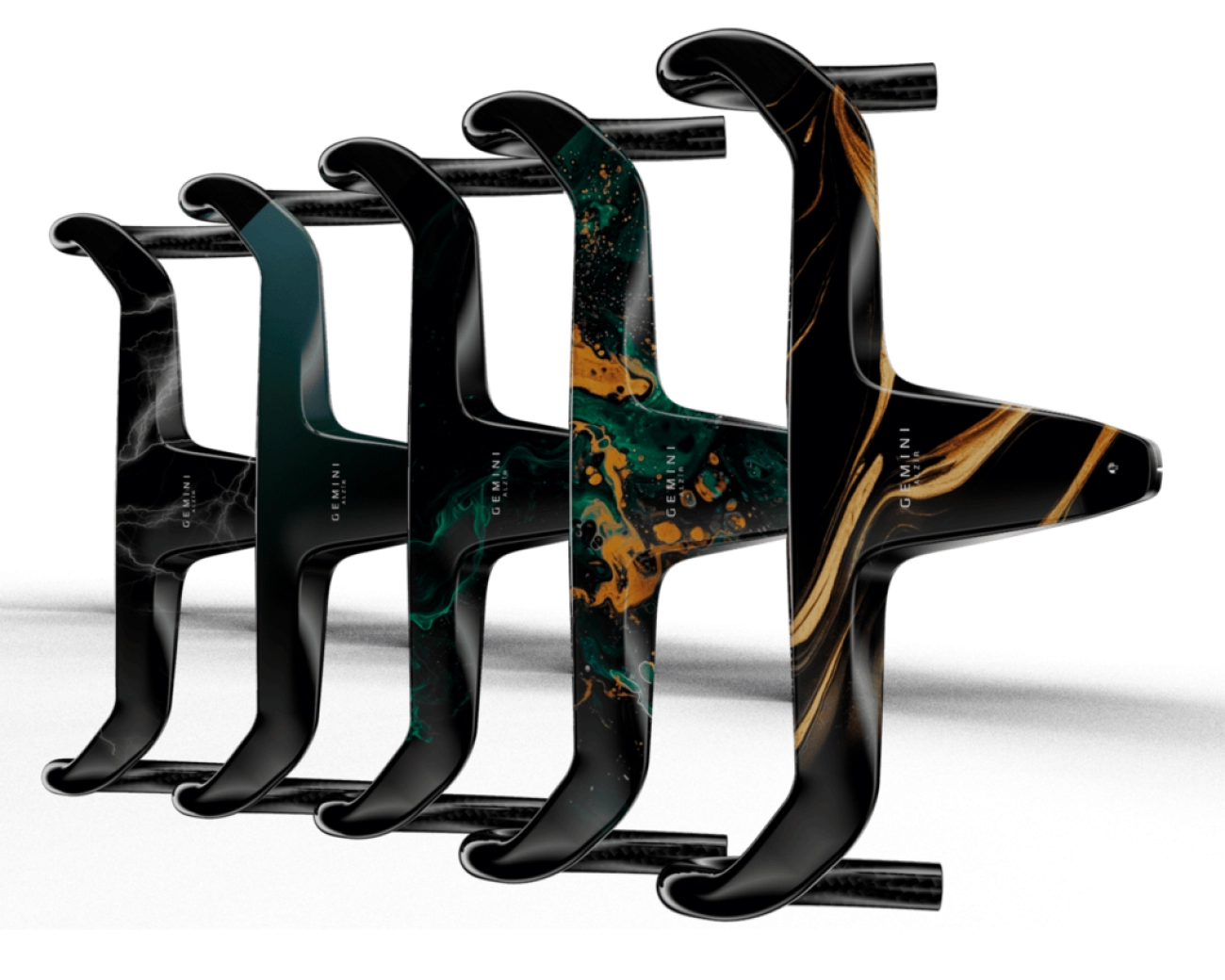 O novo guidão Gemini ALZIR é uma obra de arte