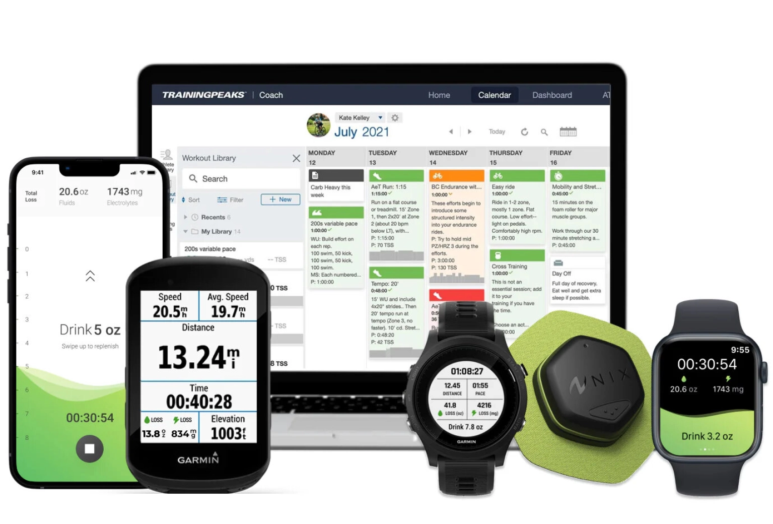 The UCI approves the use of this hydration monitor