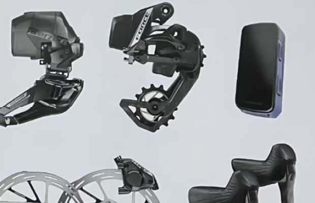 Filtré ce qui semble être une mise à jour du groupe SRAM Force AXS