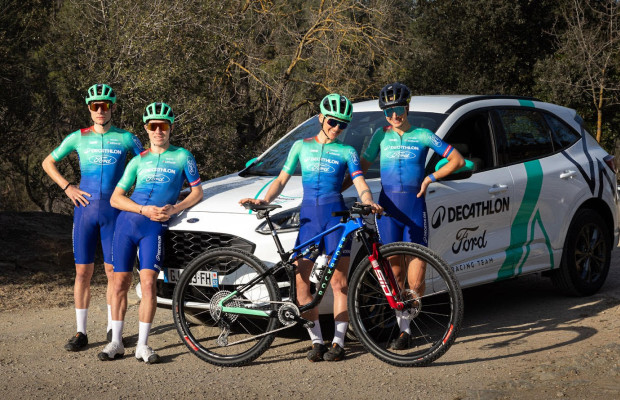 The Decathlon Ford Racing Team unveils new signing, bike, and equipment for 2025
