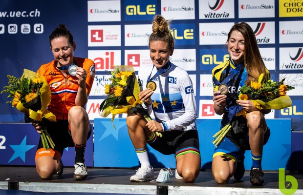 Nadie puede con Pauline Ferrand Prevot que se proclama Campeona de Europa 2020