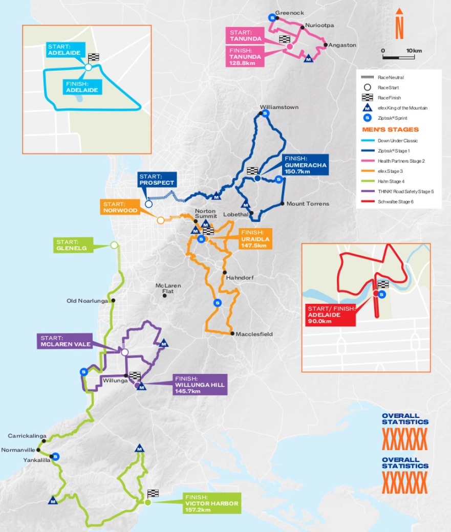 The World Tour kicks off at the Tour Down Under 2025