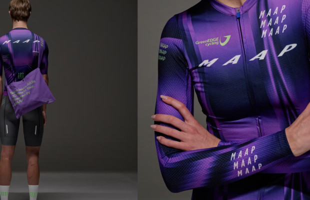 MAAP reinventa el merchandising ciclista y pone a la venta la equipación del Jayco-AlUla sin logos de patrocinadores