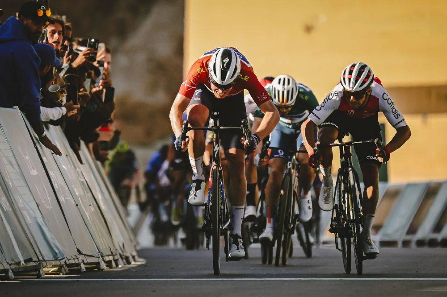 Tom Pidcock makes his debut in the AlUla Tour with the Q36.5 team