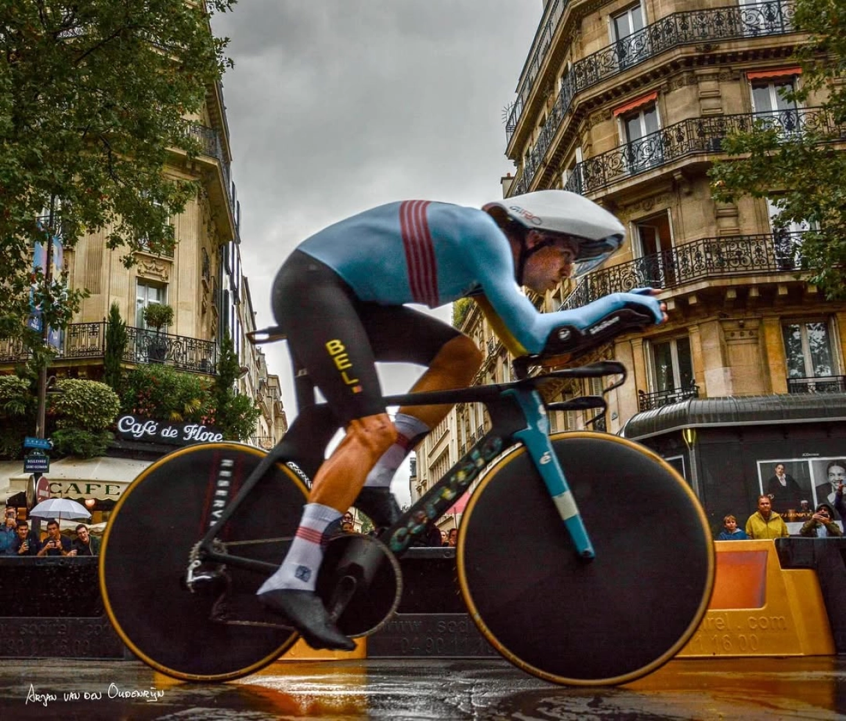 Van Aert also opts for shorter cranks
