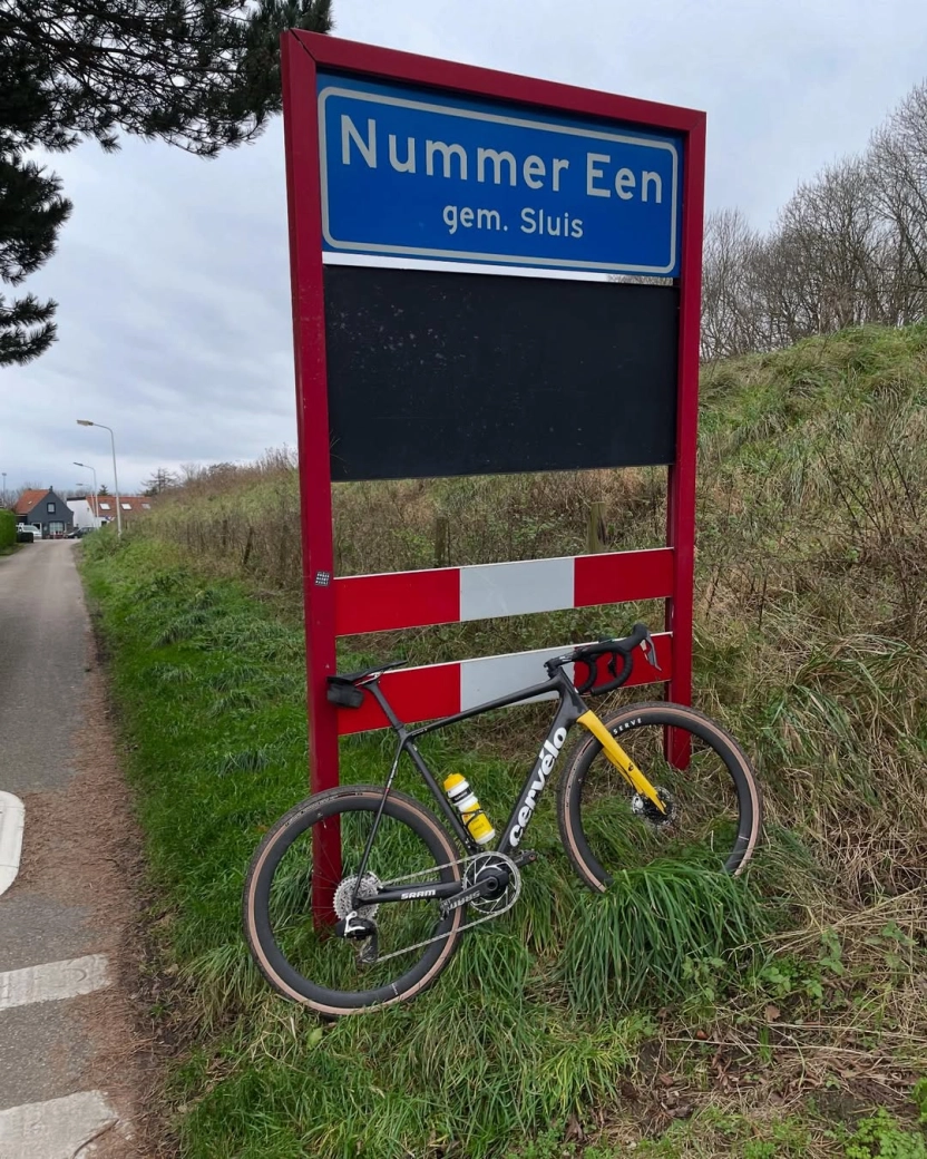 Van Aert also opts for shorter cranks