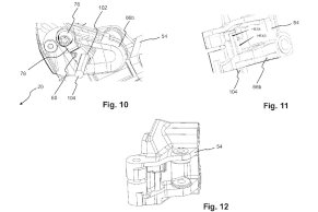 This SRAM patent advances a new direct mount mechanical derailleur