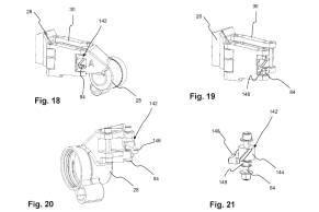 This SRAM patent advances a new direct mount mechanical derailleur