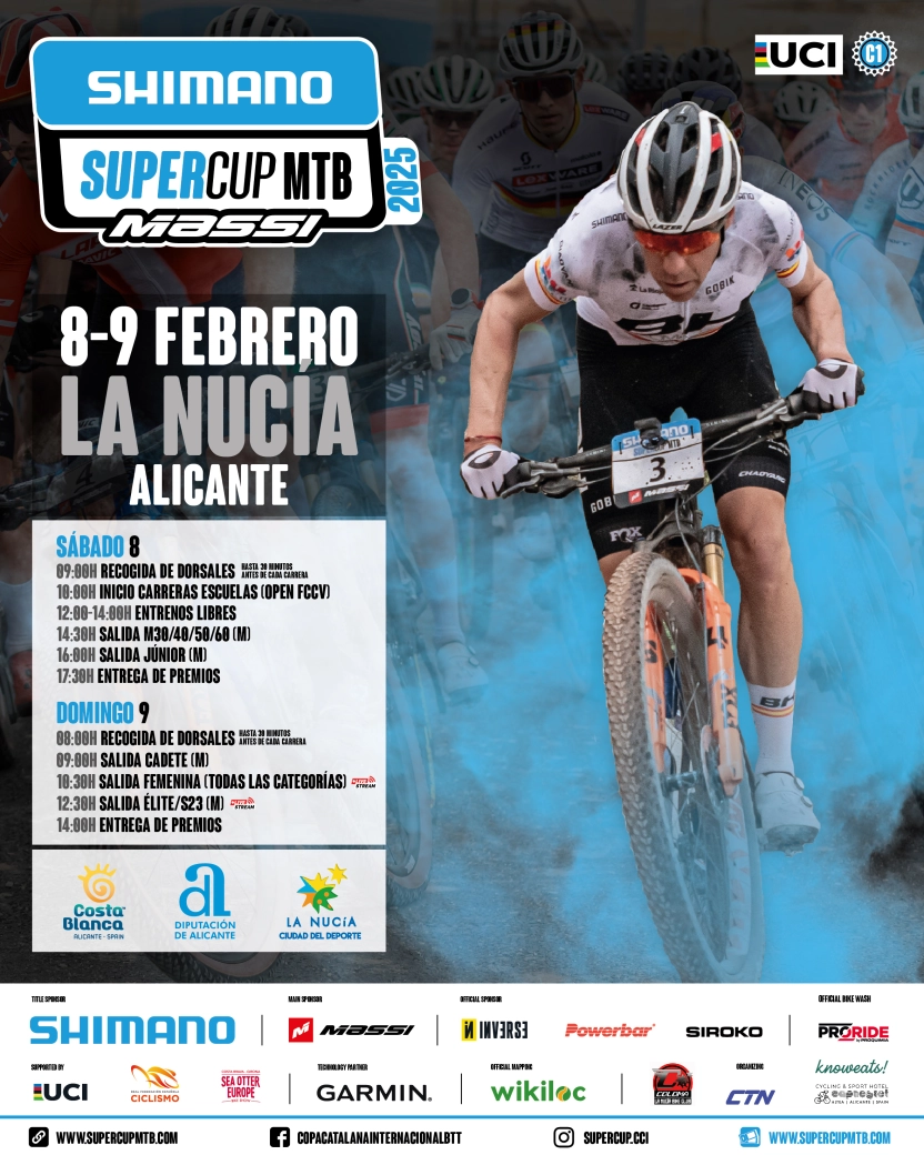 Dónde ver la Shimano Super Cup Massi La Nucía 2025