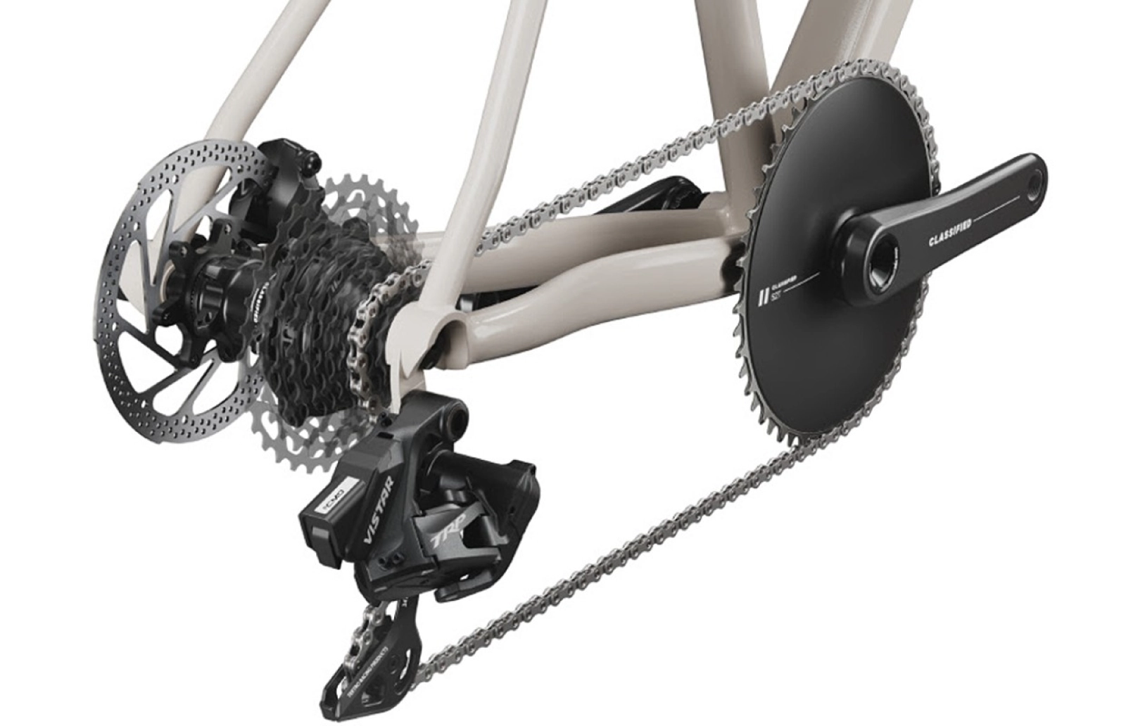 Esta patente de Classified incluye un freno electrónico