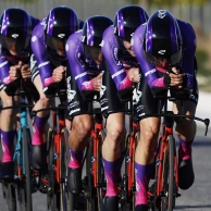 This giant Ekoi time trial helmet has been designed by AI