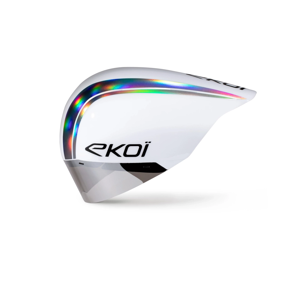 Este casco gigante de Ekoi para crono ha sido diseñado por IA