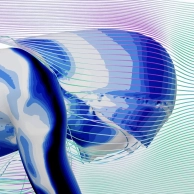 This giant Ekoi time trial helmet has been designed by AI