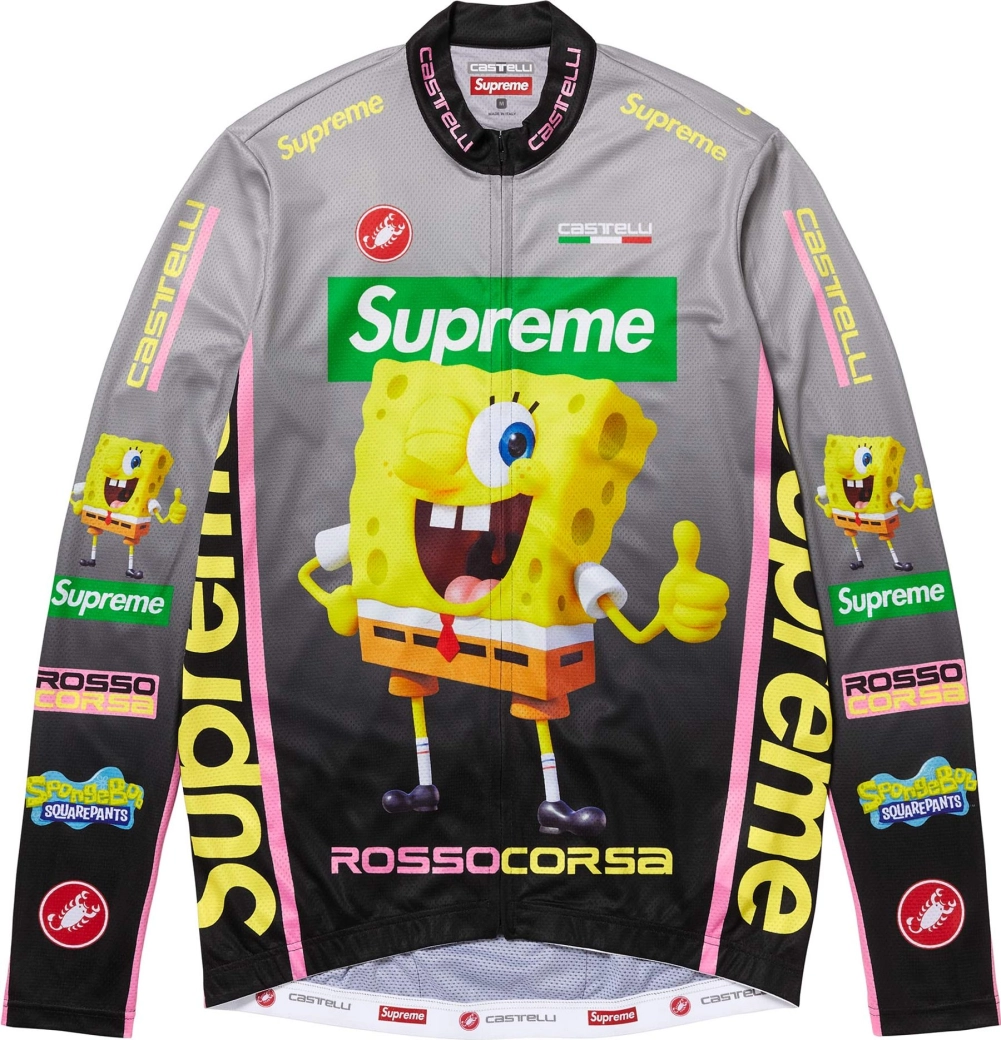 Bob Esponja, Supreme y Castelli traen la colección ciclista más loca del año