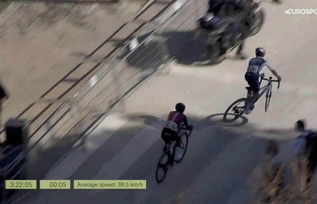 Pidcock is craving for MTB, this is how he celebrated his victory in stage 2 of the Ruta del Sol