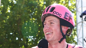 The huge time trials helmets have become fashionable for everyone
