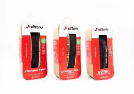 Vittoria is ahead of the trend and presents its Corsa Wide Rim tire