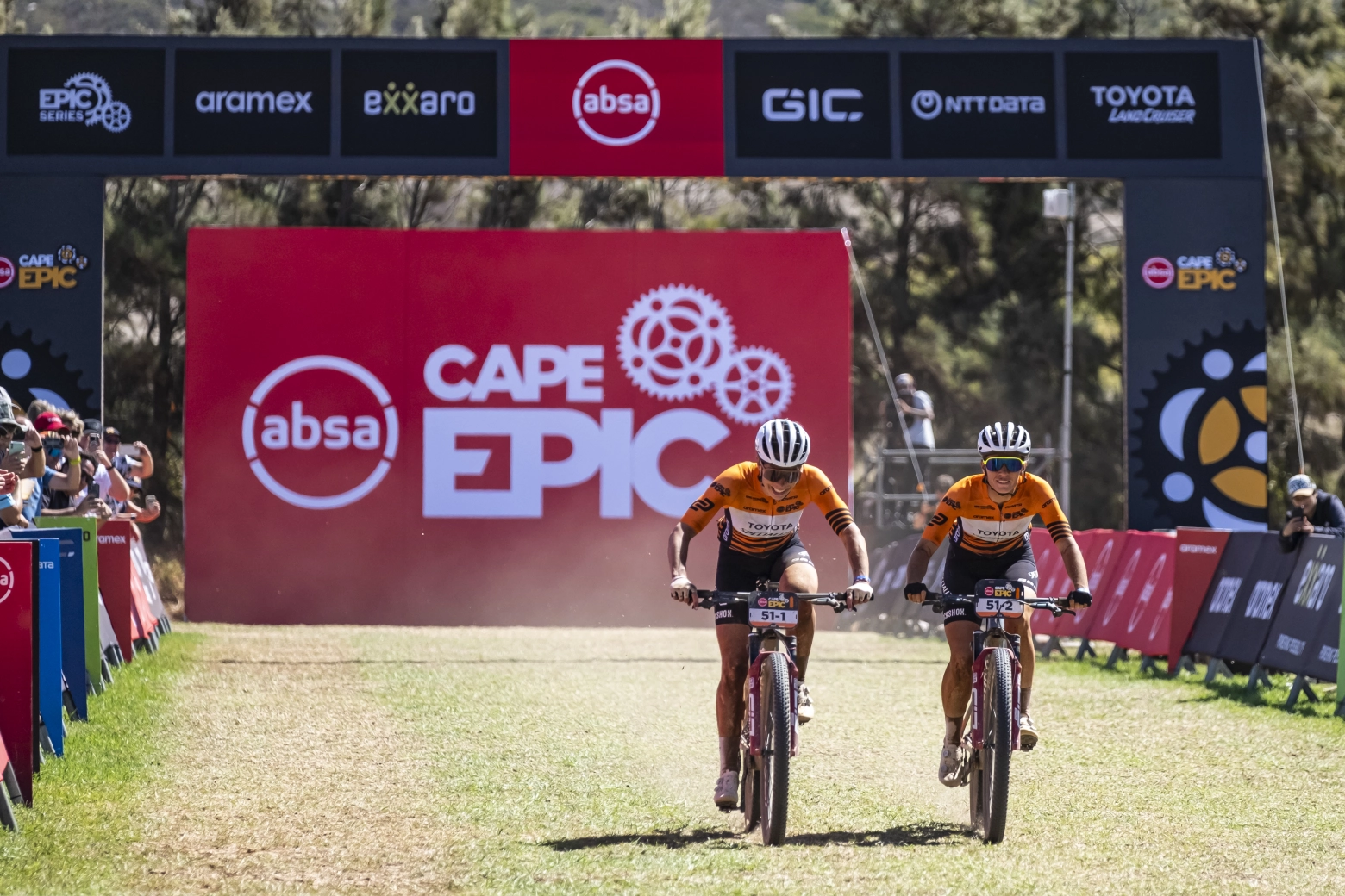 Cape Epic 2025: Valero-Ferreira narrowly miss the podium in the endless time trial of stage 2