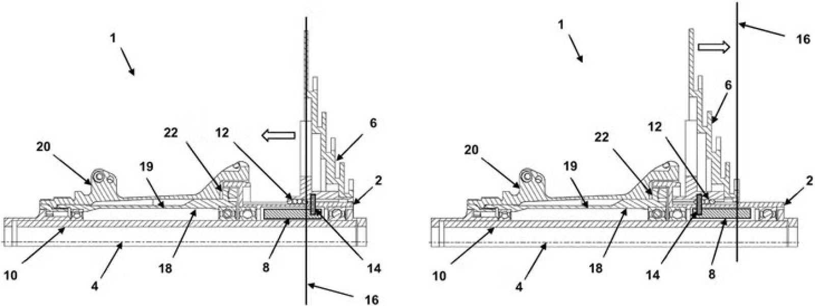 Classified patents a derailleur-free cassette transmission