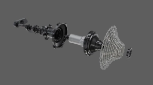 Classified patents a derailleur-free cassette transmission