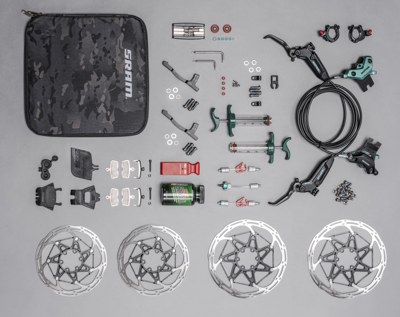 SRAM changes its entire brake catalog with the new Motive series for XC and Trail: models, price, and weights