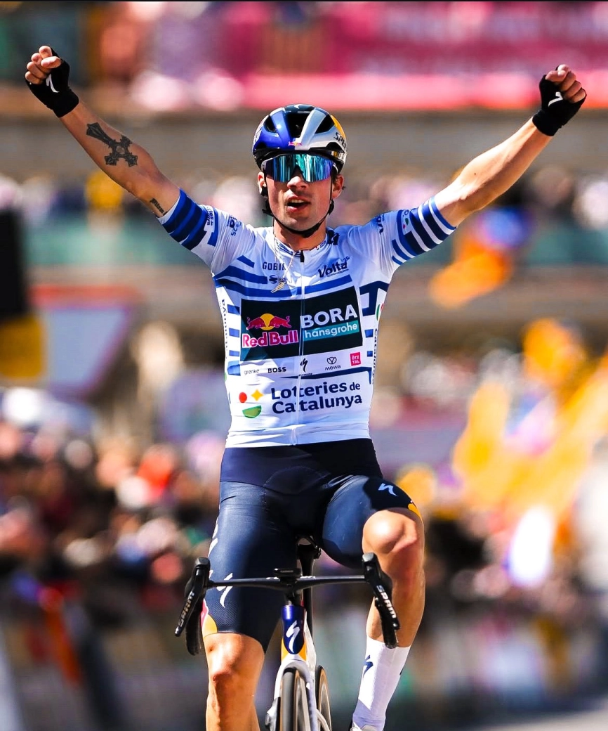 Primoz Roglic leaves Juan Ayuso without the Volta a Catalunya