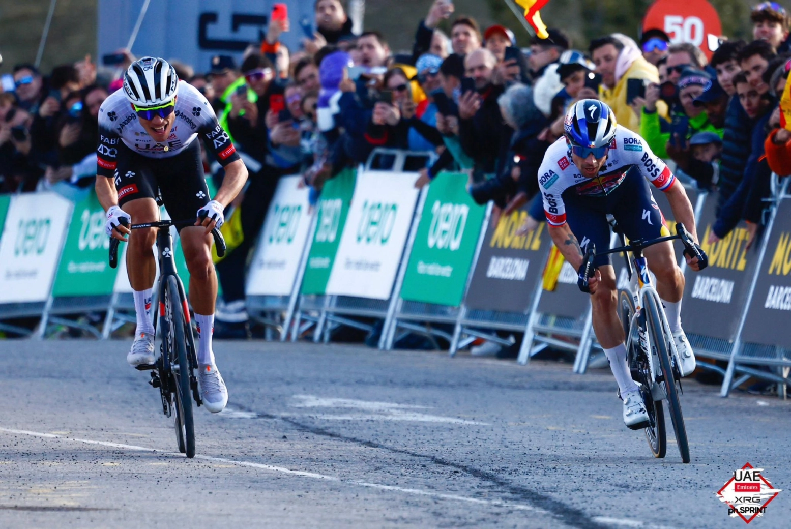 Primoz Roglic leaves Juan Ayuso without the Volta a Catalunya