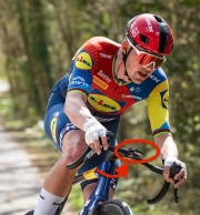 Pogacar, Van der Poel, and Pedersen are competing with an unprecedented Wahoo GPS
