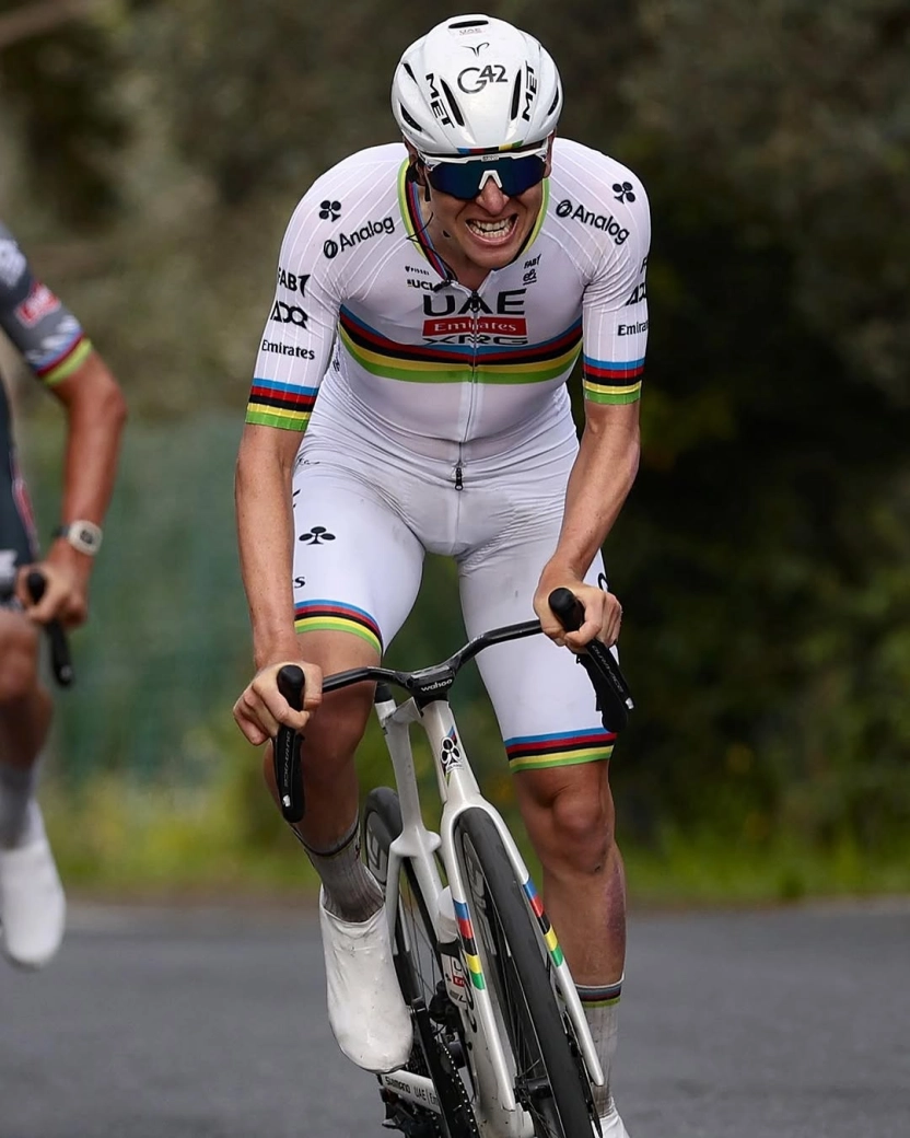 Pogacar, Van der Poel, and Pedersen are competing with an unprecedented Wahoo GPS