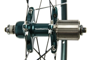 Van der Poel is racing with some new Shimano Dura-Ace wheels