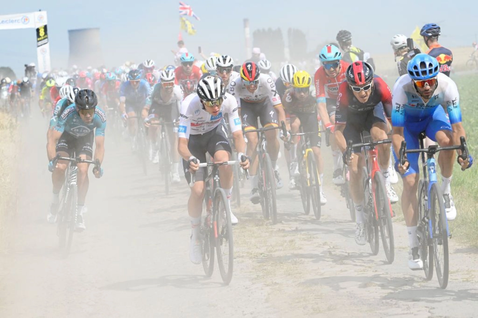 Pogacar is already collecting KOM for Paris-Roubaix