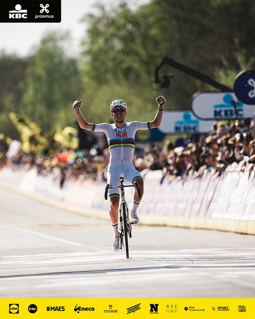 Tadej Pogacar imposes his law to achieve his second Tour of Flanders