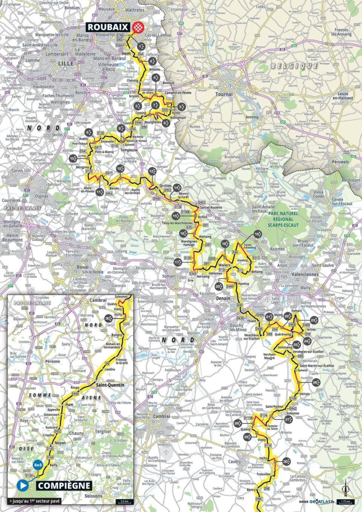 Paris-Roubaix 2025: favorites, schedules and how to watch
