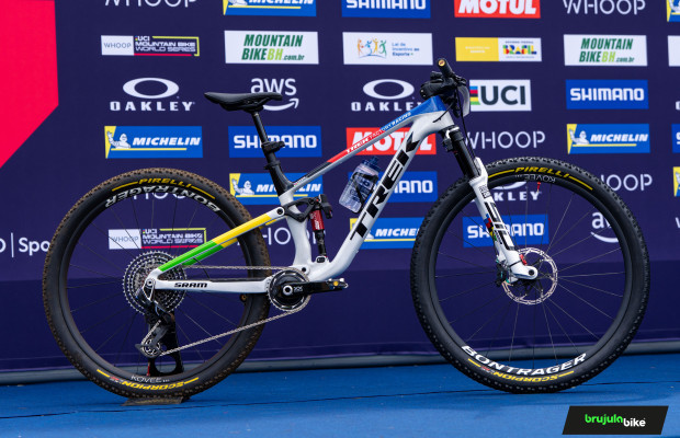 A Trek Top Fuel voltou a ser a mais rápida na Copa do Mundo