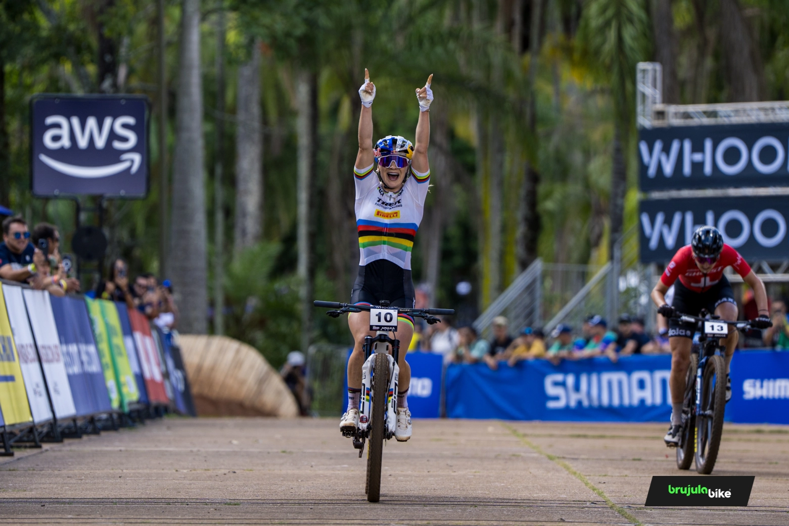 Evie Richards vence a segunda Short Track da temporada em Araxá