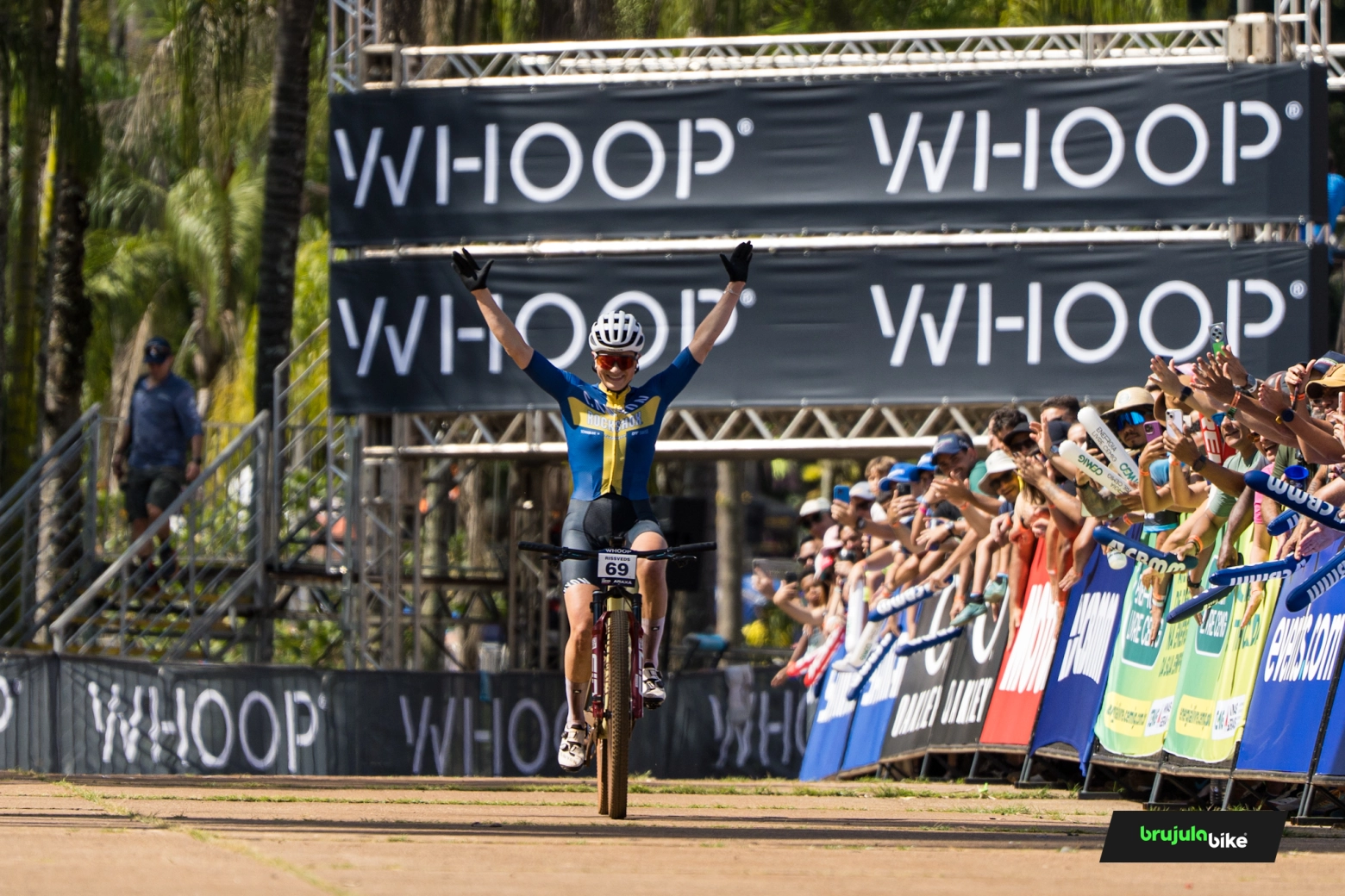Jenny Rissveds domina y gana la segunda Copa del Mundo XCO de Araxá